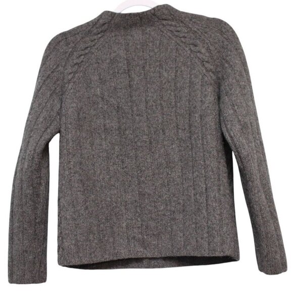 Banana Republic Sweater Size Medium Lambs Wool Alpaca Chunky Knit Minimalist Y2K - Picture 9 of 15